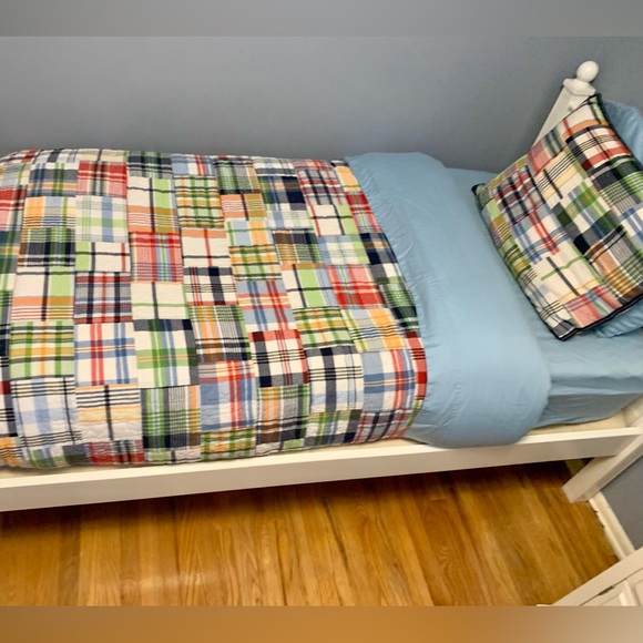 Pottery Barn Kids Bedding Pottery Barn Kids Madras Plaid Quilttwin